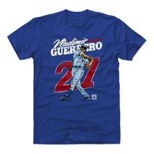 ウラジーミル・ゲレロ Tシャツ MLB モントリオール・エクスポズ Retro T-Shirt 500Level ロイヤルブルー