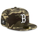 レッドソックス キャップ MLB アームドフォースデー 2021 Armed Forces Day 選手着用 59FIFTY ニューエラ New Era