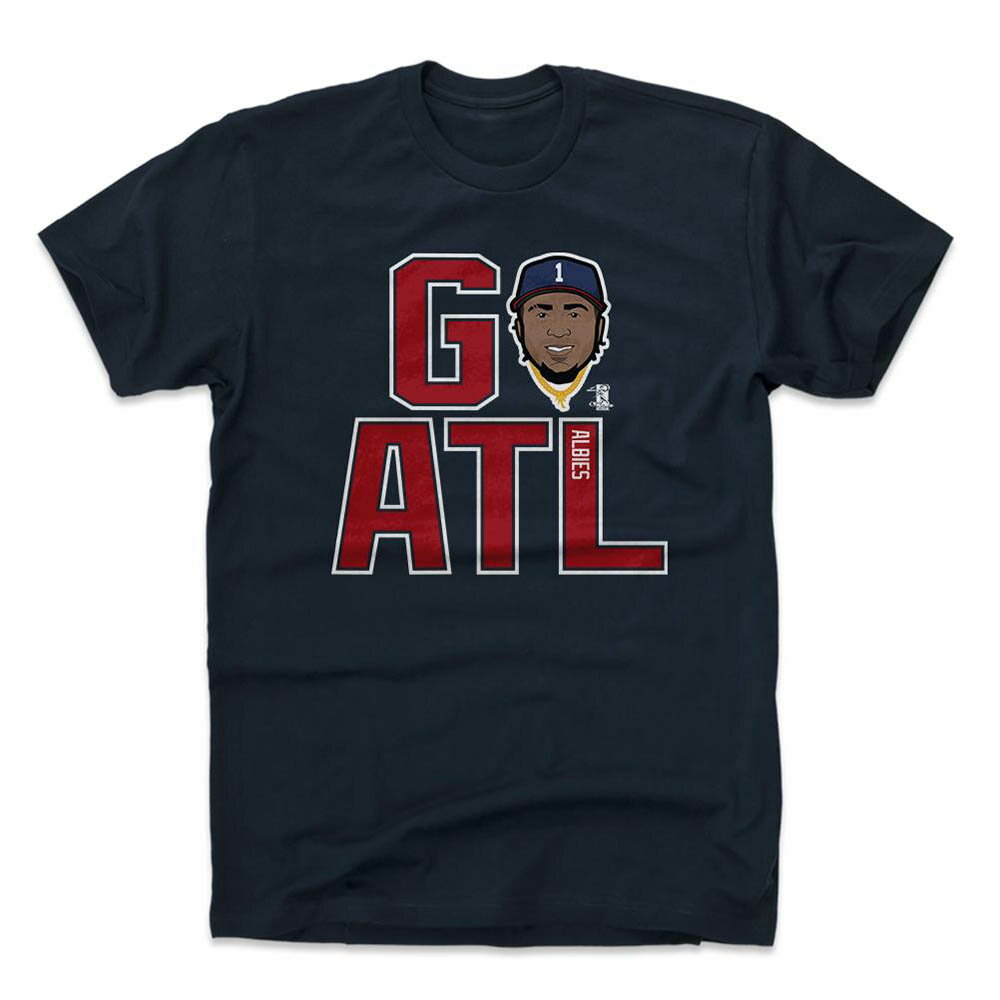 MLB u[uX TVc IW[EAr[Y GO ATL R T-Shirt 500Level True Navy