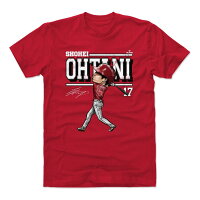 【取寄】【ピックアップ】大谷翔平 Tシャツ MLB エンゼルス Cartoon T-shirts 500Level レッド - 
大谷翔平選手の日本未発売のグラフィックTシャツ大量追加！
