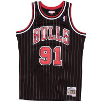 NBA デニス・ロッドマン シカゴ・ブルズ ユニフォーム スウィングマンジャージ ミッチェル＆ネス Mitchell & Ness 1995-96オルタネート - 
NBA デニス・ロッドマンの復刻ユニフォーム予約開始！
