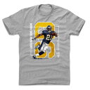 NFL サンディエゴ チャージャーズ Tシャツ ラダニアン・トムリンソン Throwback T-Shirt 500Level ヘザーグレー