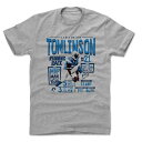NFL サンディエゴ・チャージャーズ Tシャツ ラダニアン・トムリンソン Position L T-Shirt 500Level ヘザーグレー