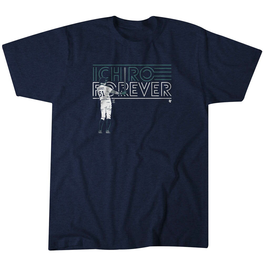 ڳǡۥ T MLB ޥʡ ICHIRO FOREVER T-Shirt Breaking T ͥӡ