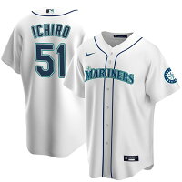 MLB イチロー マリナーズ ユニフォーム/ジャージ Official Replica Jersey ナイキ/Nike ホーム ホワイト - 
イチローさんの球団殿堂入りを祝う