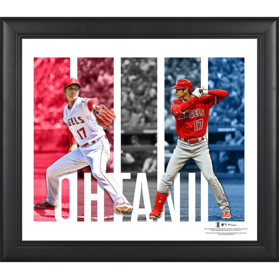 MLB 大谷翔平 エンゼルス フォトフレーム Player Panel Collage Fanatics Authentic