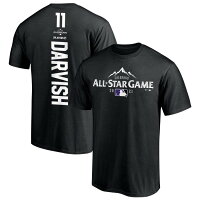 【取寄】MLB ダルビッシュ有 Tシャツ オールスター2021 コロラドロゴ All-Star Game Custom ネーム＆ナンバー ブラック - 
MLBオールスター2021 日本人プレイヤーネーム＆ナンバーTシャツ取寄開始
