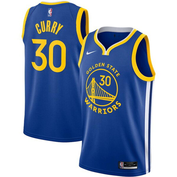 【ピックアップ】NBA ステファン・カリー ステフィン・カリー ウォリアーズ ユニフォーム 2020/21 Swingman Jersey ナイキ/Nike ロイヤル