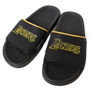 NBA CJ[Y T_/V[Y Wordmark Slide Sandals Rider ubN