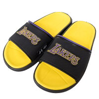 NBA レイカーズ サンダル/シューズ Wordmark Slide Sandals Rider Black/Yellow - 
この夏大活躍すること間違いなしのNBAサンダルが遂に入荷！
