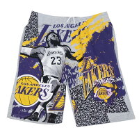 【ピックアップ】NBA レブロン・ジェームズ レイカーズ ショートパンツ/ショーツ LeBron Graphic Short UNK グレー - 
レブロン・ジェームス、レイカーズと2年間の契約延長へ！
