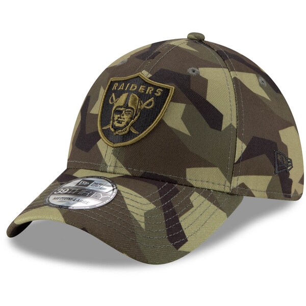 【取寄】NFL レイダース キャップ Mutated 39THIRTY Flex Hat ニューエラ/New Era カモ