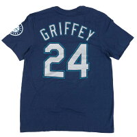 MLB ケン・グリフィーJR. マリナーズ Tシャツ クーパーズタウン ネーム＆ナンバー ナイキ/Nike ネイビー - 
MLBプレイヤーネーム＆ナンバーTEEが新入荷！
