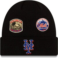 【取寄】MLB メッツ ニットキャップ 優勝記念パッチ Champions Cuffed Knit Hat ニット帽 ニューエラ/New Era ブラック - 
MLBファン必見！WSチャンピオンパッチデザイン ニットCAP取寄開始！
