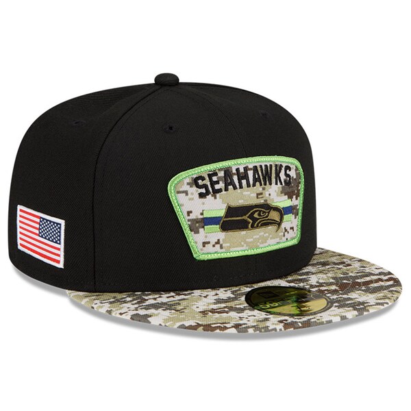 NFL キャップ シーホークス 2021 サルートトゥサービス Salute To Service 59FIFTY Fitted ニューエラ/New Era 21STSC