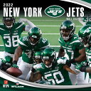 NFL カレンダー 2022年 ジェッツ 12X12 TEAM 壁掛け CALENDAR Turner