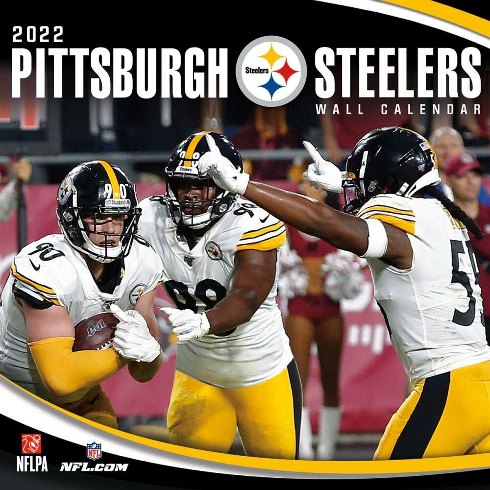 NFL カレンダー 2022年 スティーラーズ 12X12 TEAM 壁掛け CALENDAR Turner