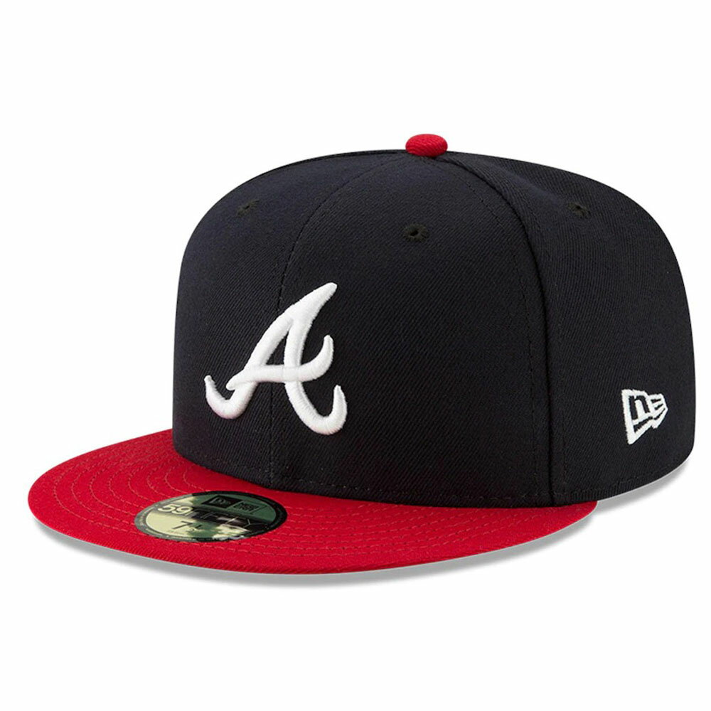 MLB ブレーブス キャップ 2021 ワールドシリーズ 優勝記念 Champions ホームパッチ 59FIFTY Fitted ニューエラ/New Era