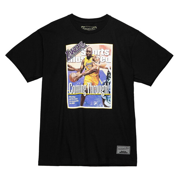 【ピックアップ】NBA シャキール・オニール レイカーズ Tシャツ レジェンドプレイヤーイラスト ミッチェル＆ネス/Mitchell & Ness ブラック2203MN特集