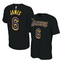 NBA レブロン・ジェイムス レイカーズ Tシャツ 2021 ネーム&ナンバー 背番号 パフォーマンス Tee ナイキ/Nike ブラック - 
NBAレイカーズ スター選手！レブロン・ジェームズ選手のグッズが多数新入荷！
