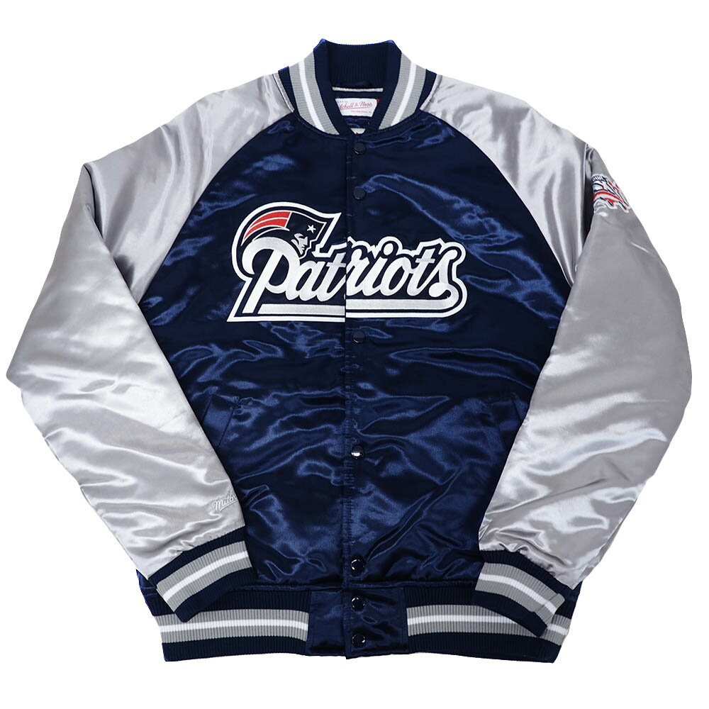 【ピックアップ】NFL ペイトリオッツ スタジャン タフ シーズン サテン ジャケット アウター ミッチェル＆ネス/Mitchell & Ness ネイビー - 
プレーオフ進出決定！NFLニューイングランド・ペイトリオッツ特集！！
