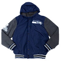 NFL シーホークス ジャケット スーパーボウル チャンピオン スナップ アウター Jacket ネイビー - 
2月を乗り切る！NFLシーホークスのジャケット・ニットキャップ等 多数新入荷！
