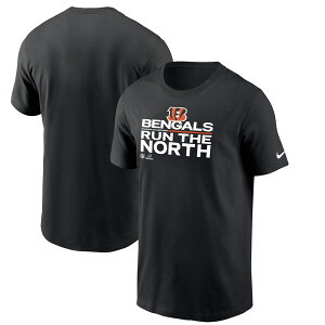 NFL ベンガルズ Tシャツ 2021 AFC 北地区 優勝記念 トロフィー コレクション Tee ナイキ/Nike ブラック