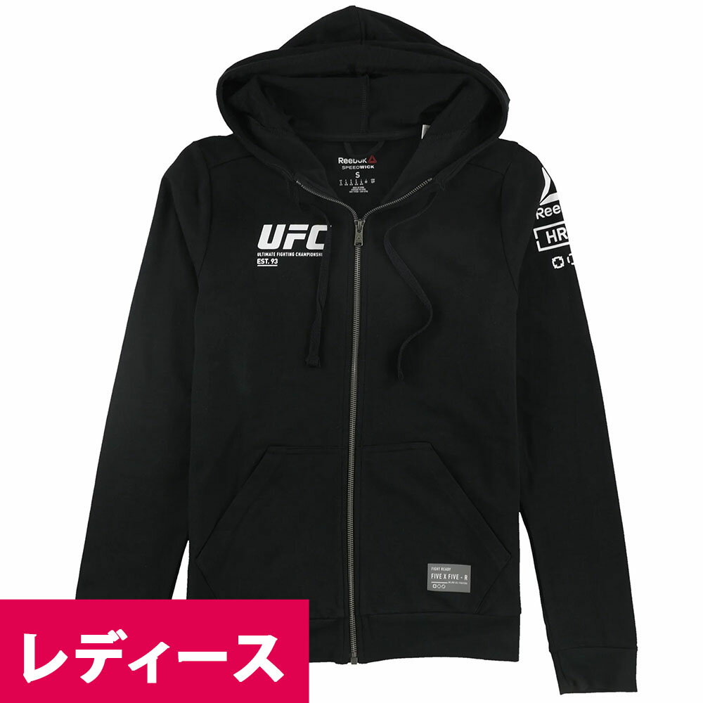 UFC p[J[ fB[X  t@Cg tH[ A[Y t[fB[ Hoodie [{bN/Reebok ubN