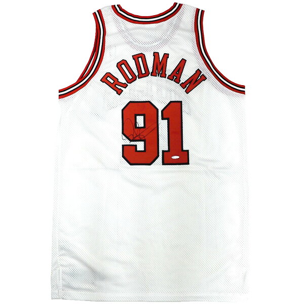 【ピックアップ】NBA デニス・ロッドマン シカゴ・ブルズ ユニフォーム 復刻 1997-98 直筆サイン入り ジャージ デッドストック Upper Deck