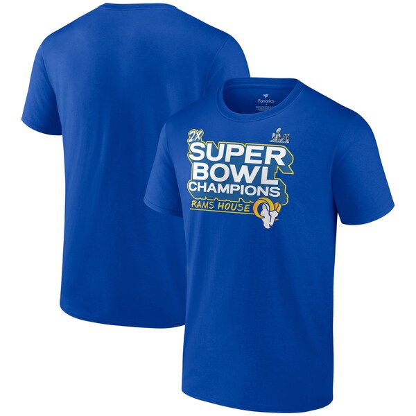 NFL Y TVc 56 X[p[{E DLO Super Bowl LVI Champions Parade Tee C