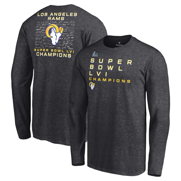 NFL Y TVc 56 X[p[{E DLO Super Bowl LVI Champions Signature Tee