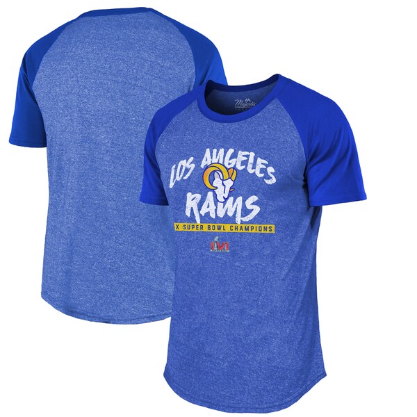 NFL Y TVc 56 X[p[{E DLO Threads Super Bowl Champions Raglan Tee }WFXeBbN/Majestic