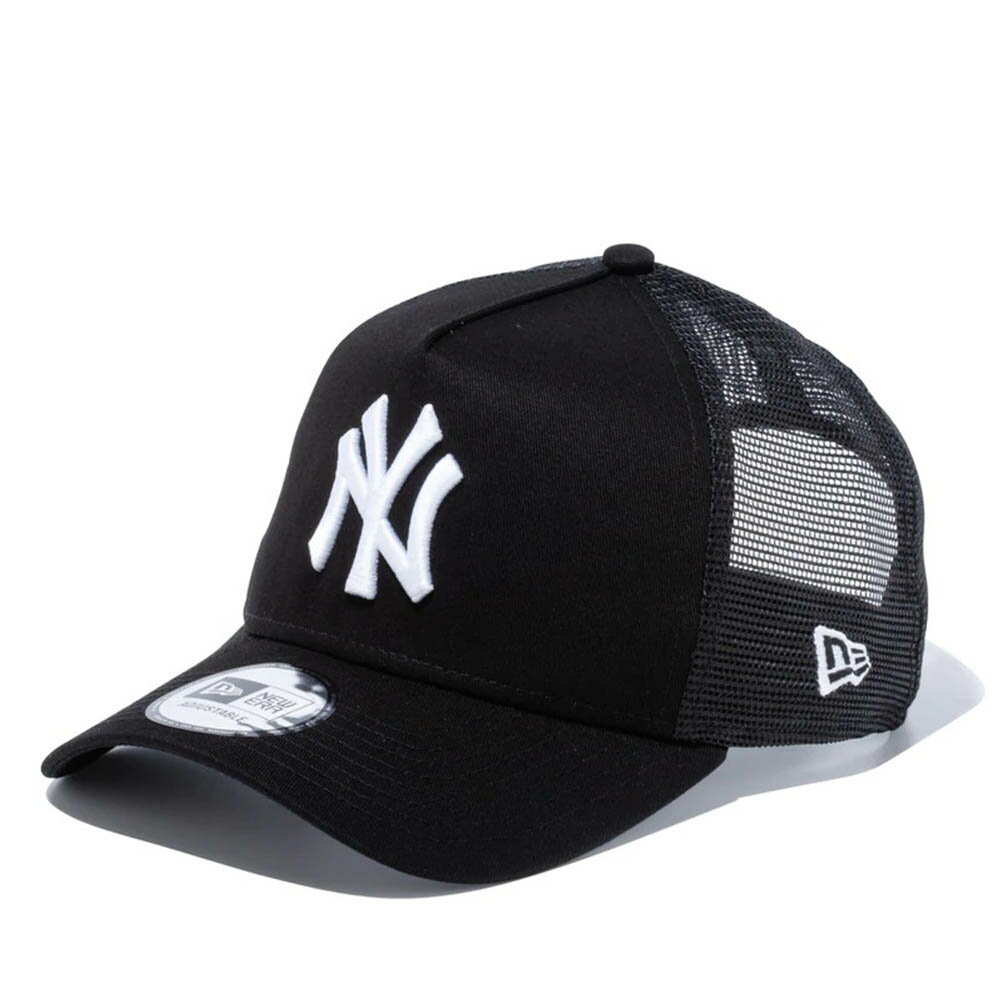 Rakuten - MLB ヤンキース メッシュキャップ 9FORTY A-Frame トラッカー メッシュ Cap ニューエラ/New Era ブラック ホワイト