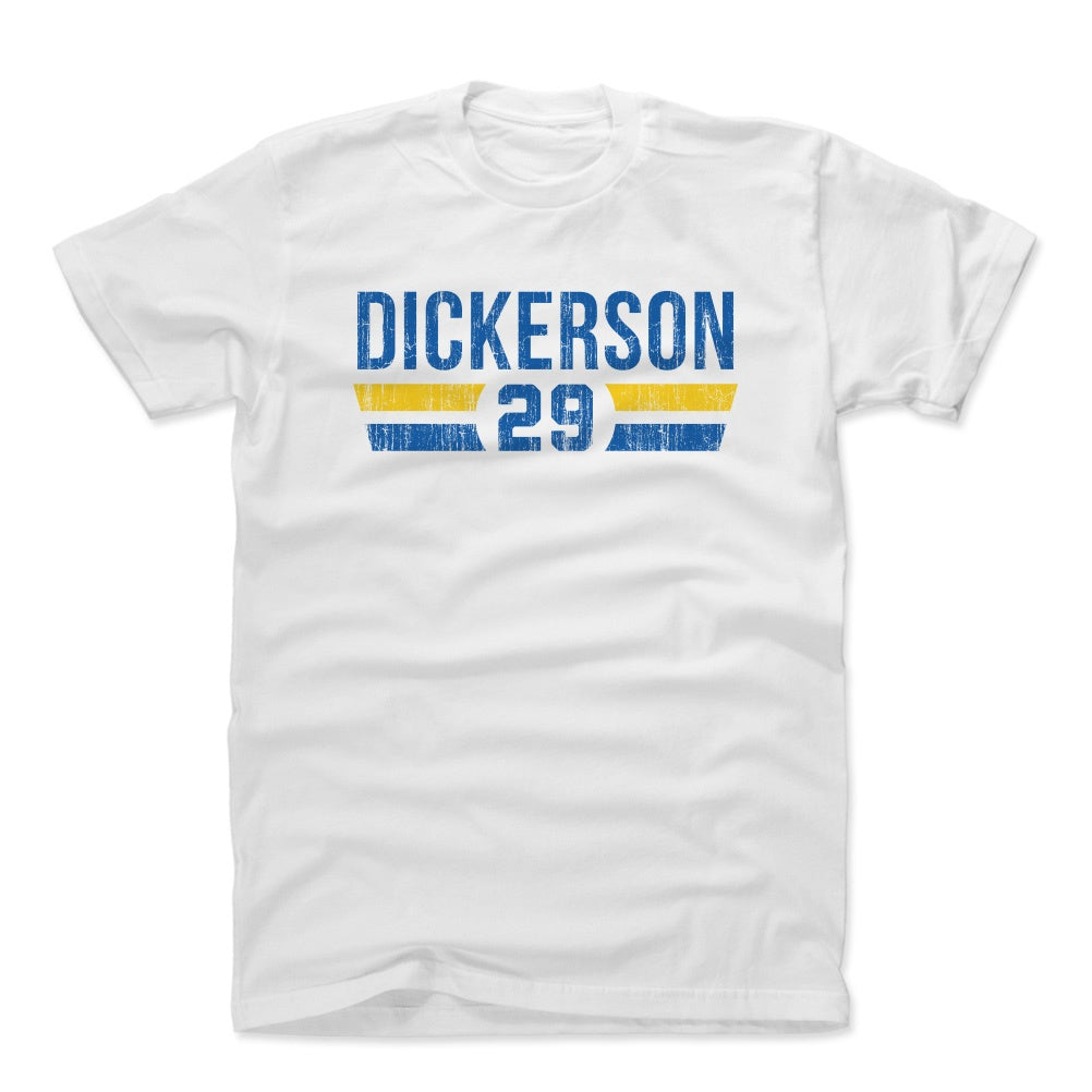 NFL エリック・ディッカーソン ラムズ Tシャツ Font B T-shirt 500level ホワイト