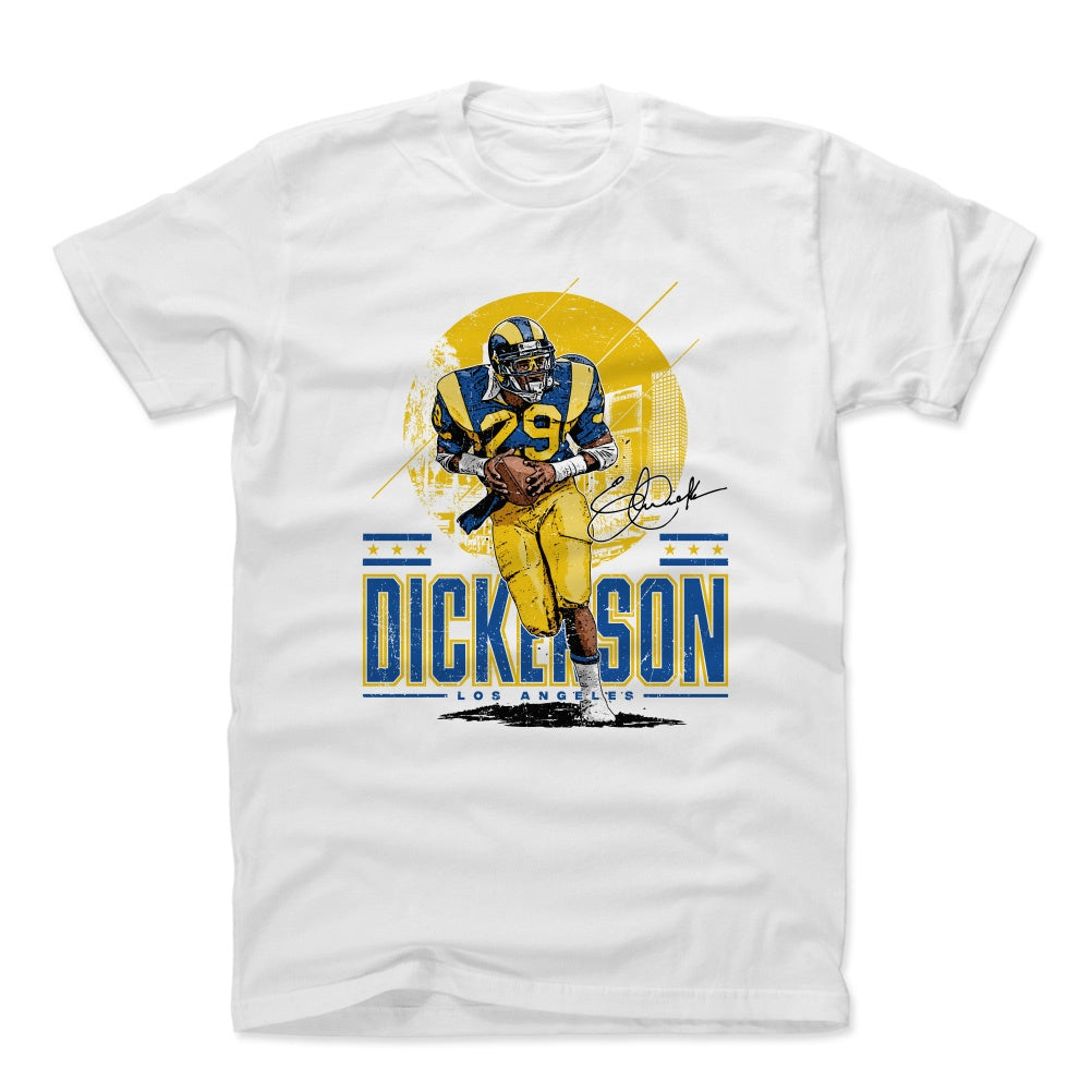 NFL エリック・ディッカーソン ラムズ Tシャツ Los Angeles Skyline T-shirt 500level ホワイト