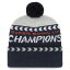 NFL ॺ ˥åȥå 56 ѡܥ ͥǰ Super Bowl LVI Champions Clapboard Cuffed Pom Knit 47 Brand Gray/Navy