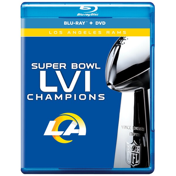 NFL ラムズ グッズ 第56回 スーパーボウル 優勝記念 Super Bowl LVI Champions DVD/Blu-Ray セット Wax..