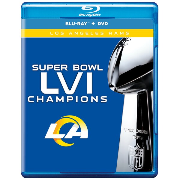 【取寄】NFL ラムズ グッズ 第56回 スーパーボウル 優勝記念 Super Bowl LVI Champions DVD/Blu-Ray セット WaxWorks, Inc.