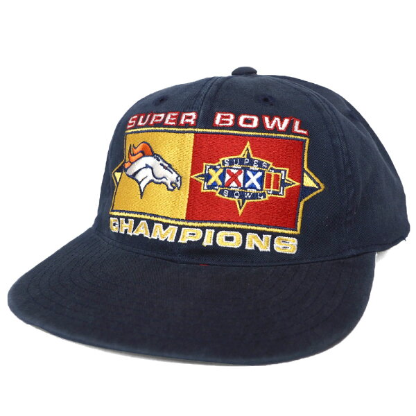 NFL ブロンコス キャップ 第32回 スーパーボウル 優勝記念 デッドストック Super Bowl XXXII 帽子 Cap  Sports Specialties