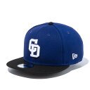 中日ドラゴンズ グッズ キャップ 9FIFTY 2トーン スナップバック Cap ニューエラ/New Era ダークロイヤル ブラック