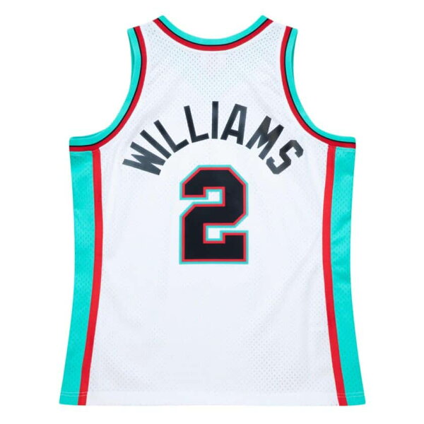 NBA ジェイソン・ウィリアムス グリズリーズ ユニフォーム スウィングマン2001-02 ミッチェル＆ネス/Mitchell & Ness ホワイト