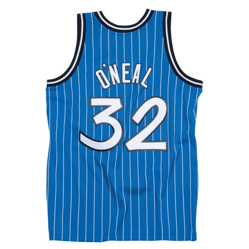 MLB.NBAグッズショップ SELECTIONのNBA シャキール・オニール オーランド・マジック ユニフォーム スウィングマン ロード 1994-95 ミッチェル＆ネス/Mitchell & Ness｜アングル2
