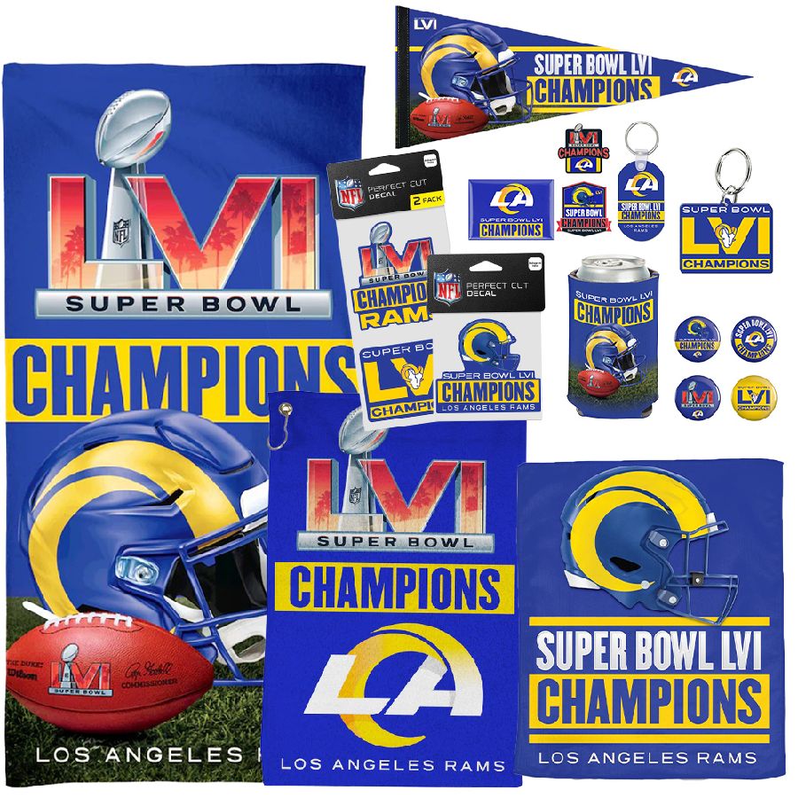 NFL ラムズ グッズセット 第56回スーパーボウル 優勝記念 Super Bowl LVI Champions ウィンクラフト/WinCraft