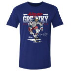 NHL ウェイン・グレツキー レンジャース Tシャツ Triangle Name T-Shirt 500Level ロイヤル