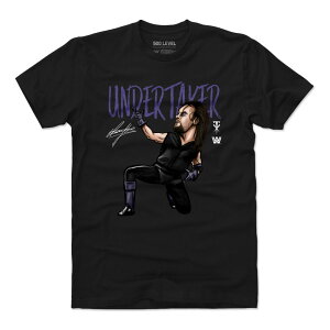 WWE ジ・アンダーテイカー Tシャツ Superstars Cartoon 500Level ブラック