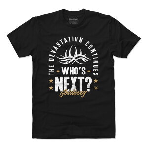 WWE ビル・ゴールドバーグ Tシャツ Superstars Who's Next 500Level ブラック