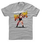 WWE ロンダ・ラウジー Tシャツ Women Superstars Rowdy Stance 500Level ヘザーグレー