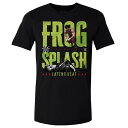 楽天MLB.NBAグッズショップ　SELECTIONWWE エディ・ゲレロ Tシャツ Legends Frog Splash 500Level ブラック