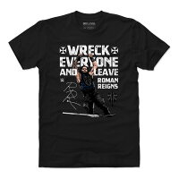 【取寄】WWE ロマン・レインズ Tシャツ Superstars Wreck WWE  500Level ブラック - 
今週末開催！夏の祭典「WWEサマースラム2022」レインズvsレスナーは荒れる！？一部店頭在庫もあります！
