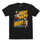 WWE ショーン・マイケルズ Vs ブレット・ハート Tシャツ Pay-Per-Views Wrestlemania レッスルマニア XII 500Level ブラック